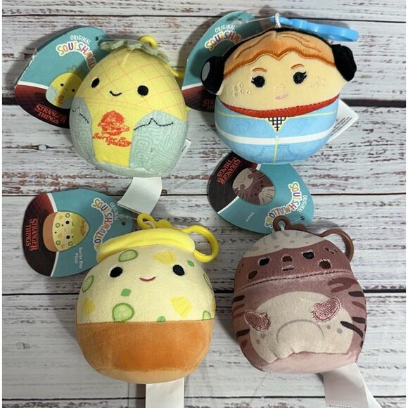 Squishmallows Stranger Things Clips Max Vecna Maui Surfer Boy 3.5 Inch Plush New - Picture 2 of 7